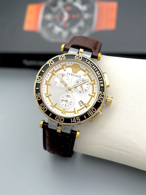 Watch !! Luxury Watch !! Men Watch !! Brand Versace !! - Image 2
