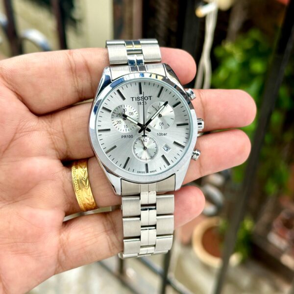Brand Tissot !! Tissot Premium !! Luxury Watch !! Men Watch - Image 5