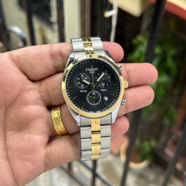 Brand Tissot !! Tissot Premium !! Luxury Watch !! Men Watch - Image 3