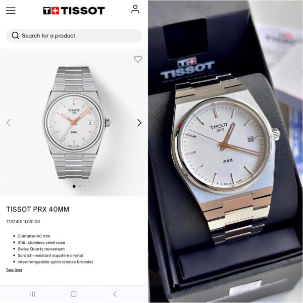 Watch !! Luxury Watch !! Men Watch !! Brand Tissot !! - Image 4