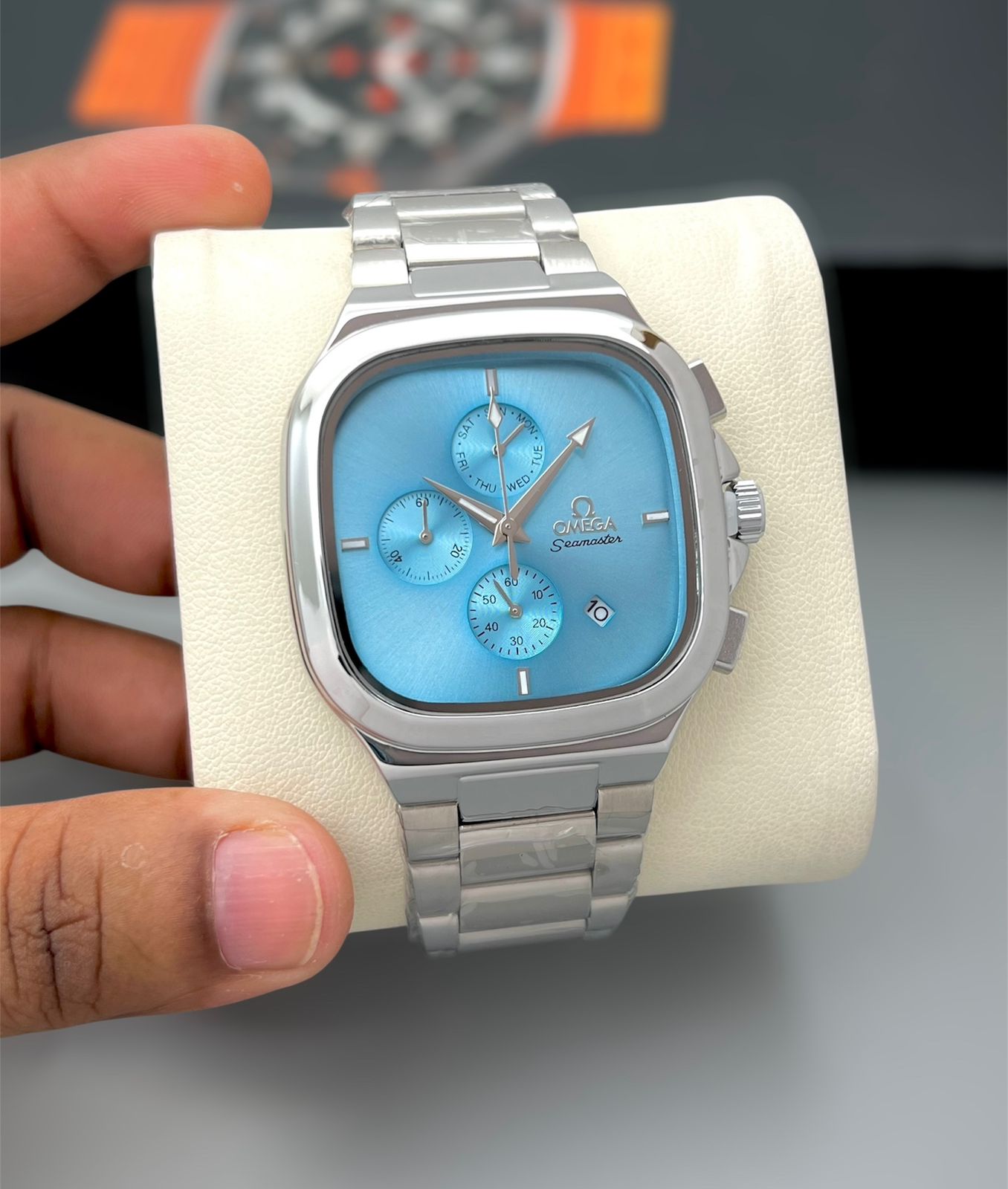 Watch !! Luxury Watch !! Men Watch OMEGA !! - Image 8