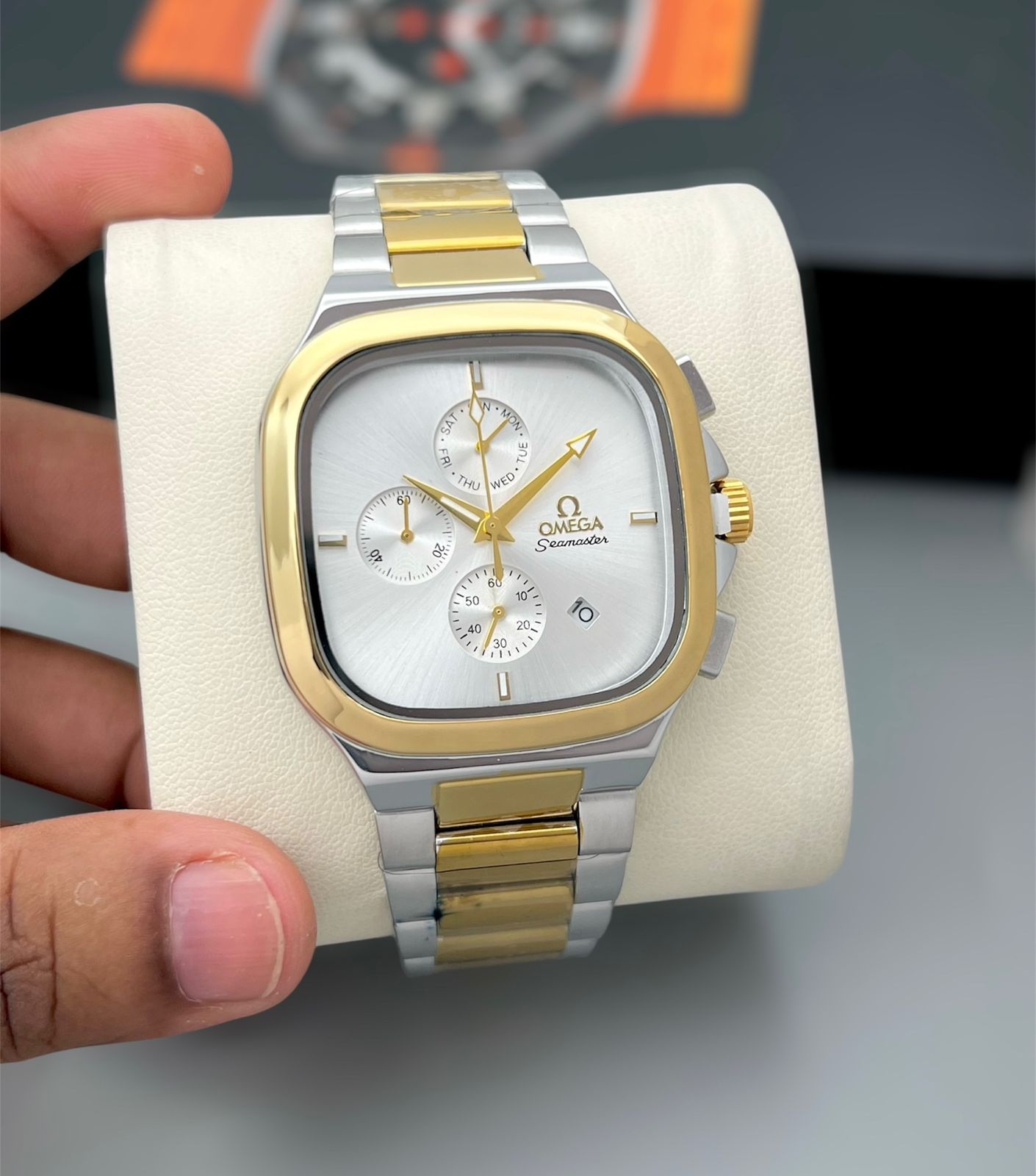 Watch !! Luxury Watch !! Men Watch OMEGA !! - Image 5