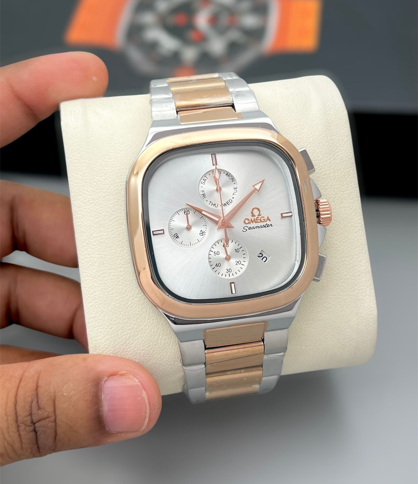 Watch !! Luxury Watch !! Men Watch OMEGA !! - Image 3