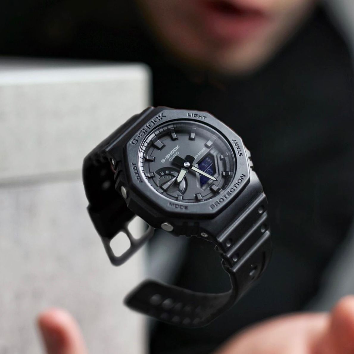 Watch !! Luxury Watch !! Men Watch !! Brand G G-SHOCK G-G-Shock GA2100 with fibre body and Great sporty looks - Image 4